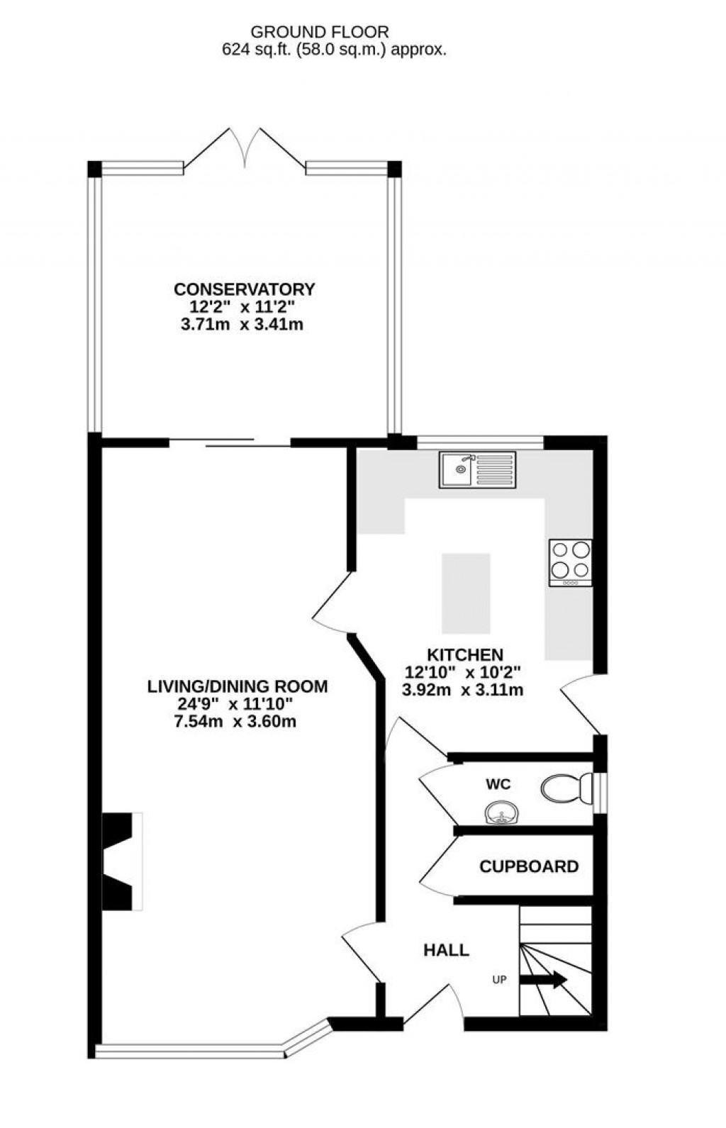 Floorplans For Hurcombe Way, Brockworth, Gloucester