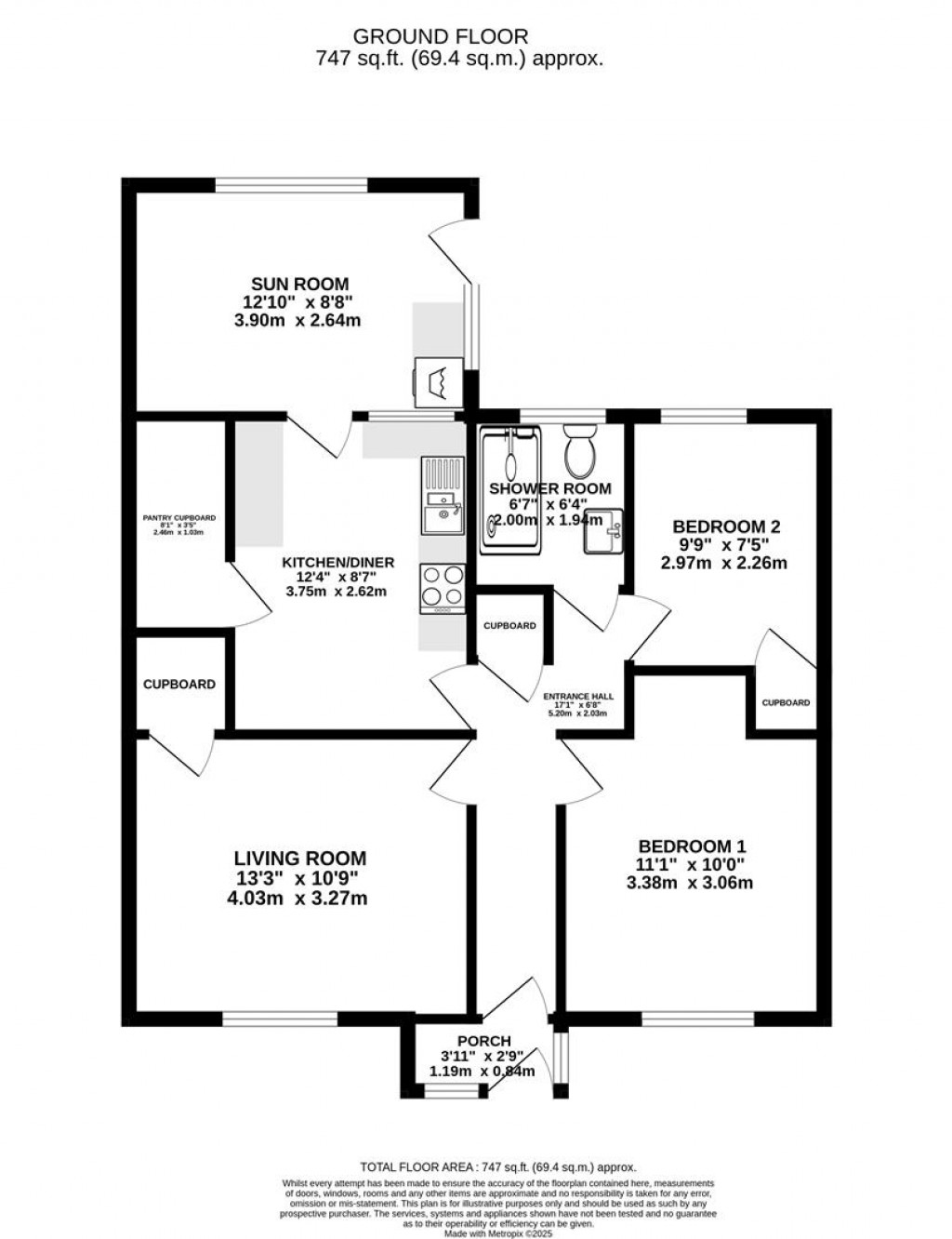 Floorplans For Budding Road, Eastington, Stonehouse