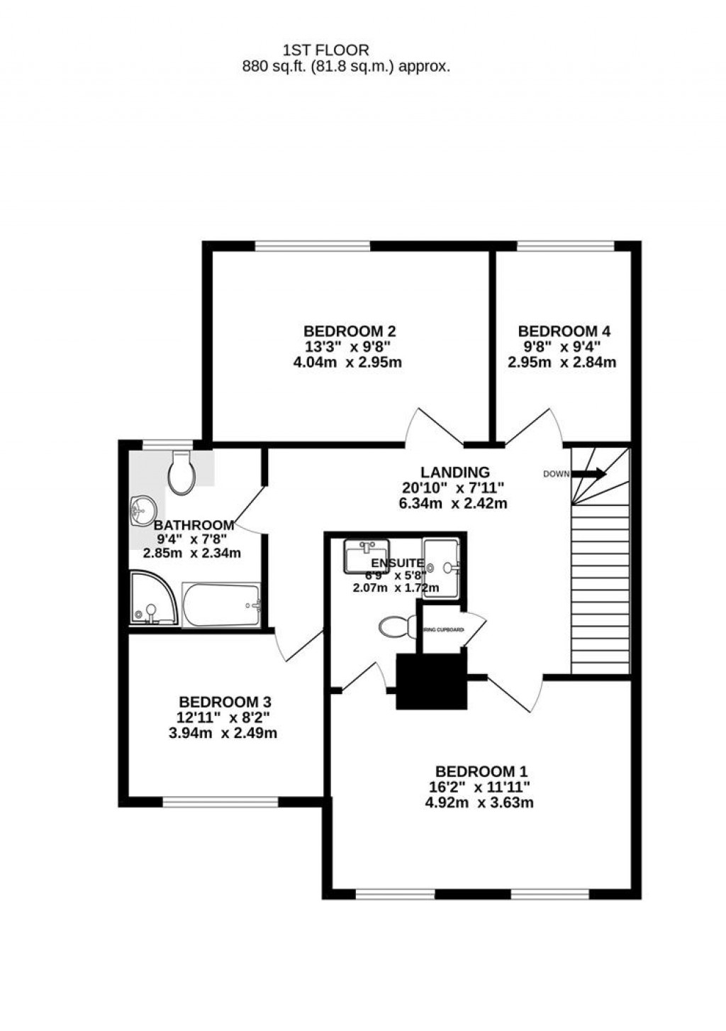 Floorplans For Cambridge, Gloucester