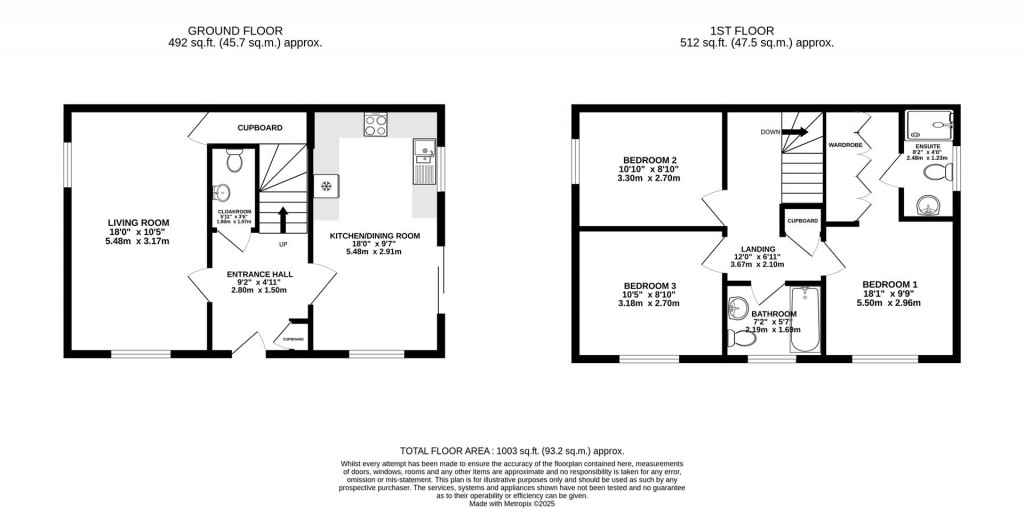 Floorplans For Rowbotham Way, Great Oldbury, Stonehouse