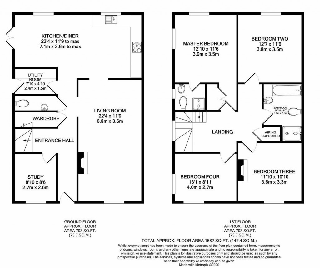 Floorplans For Fretherne Lane, Saul, Gloucestershire