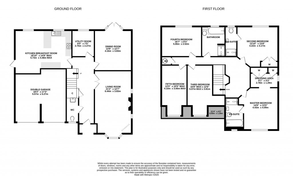 Floorplans For The Gallops, Hempsted, Gloucester