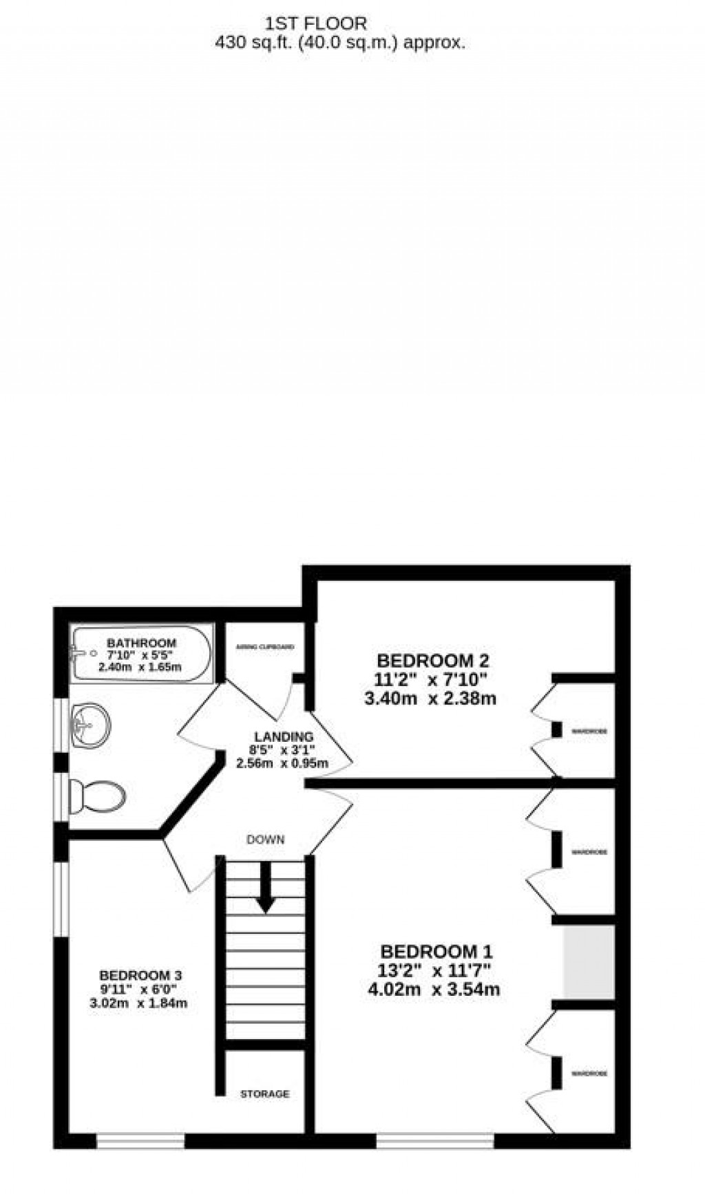 Floorplans For Arundel Drive, Rodborough, Stroud