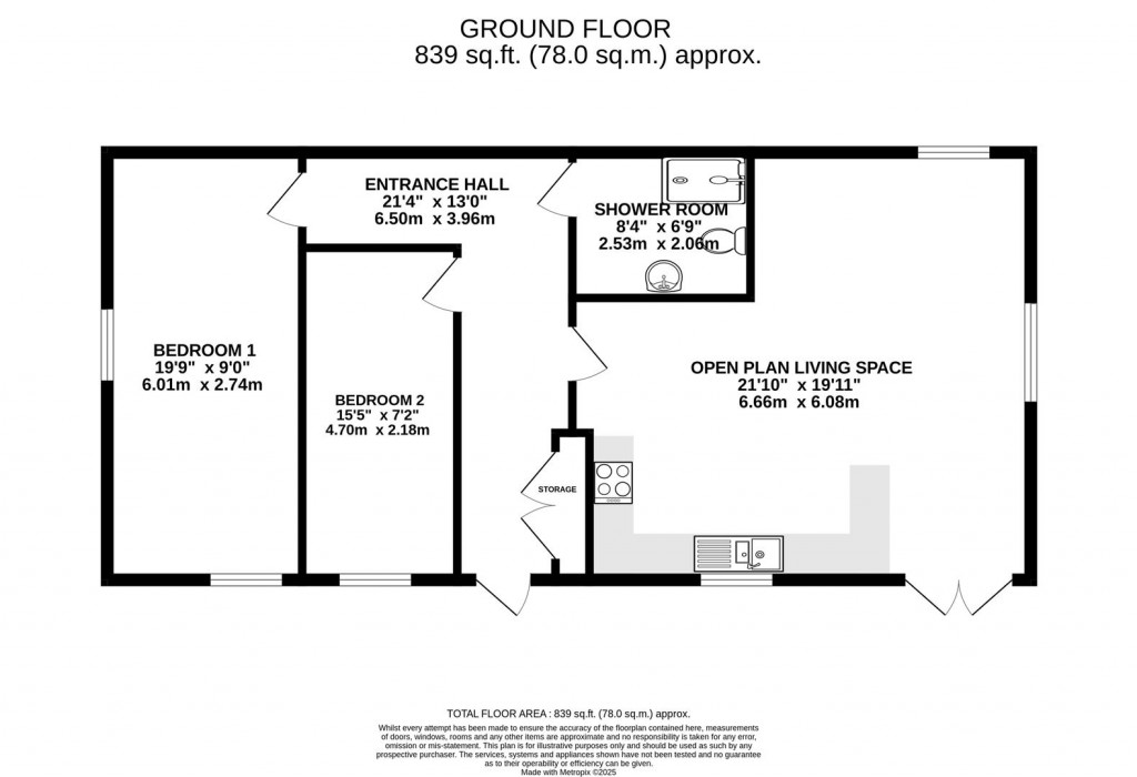Floorplans For Frocester Hill, Frocester, Stonehouse