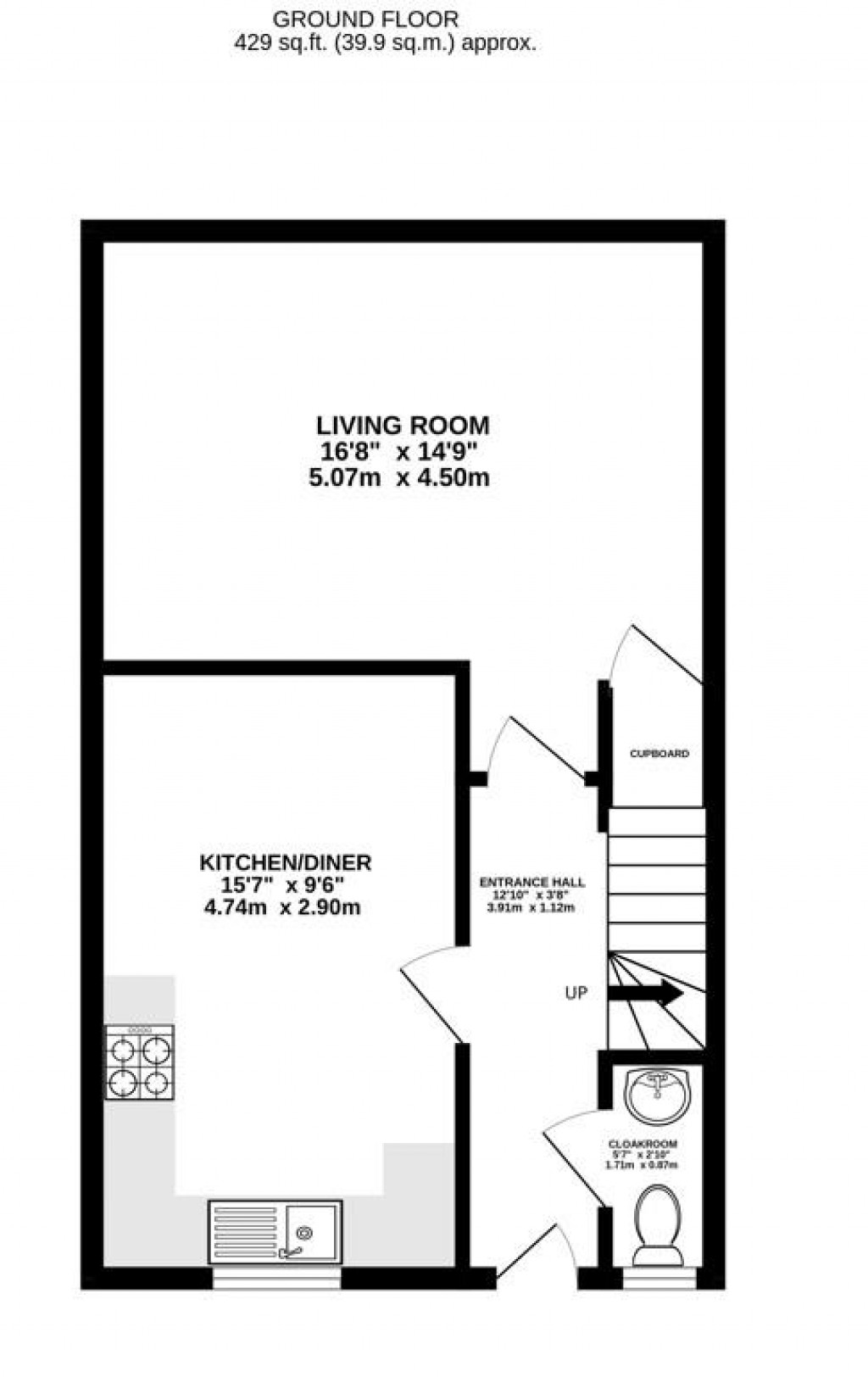Floorplans For Cyril Cowley Close, Great Oldbury, Stonehouse