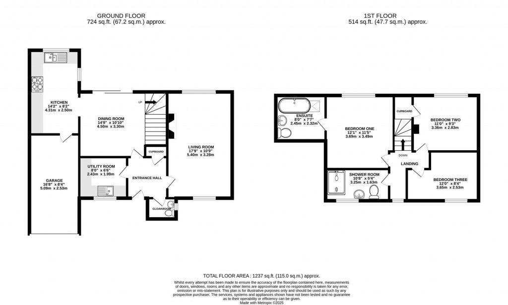 Floorplans For Rosedale Avenue, Stonehouse