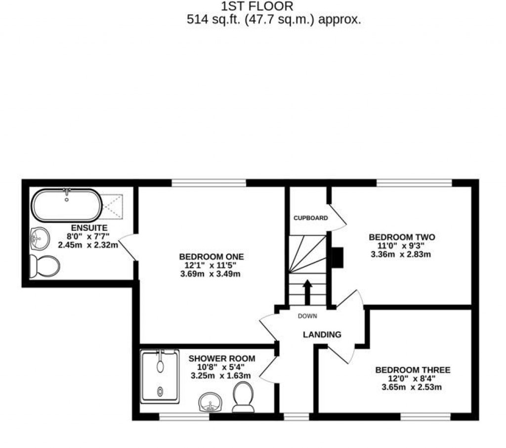 Floorplans For Rosedale Avenue, Stonehouse