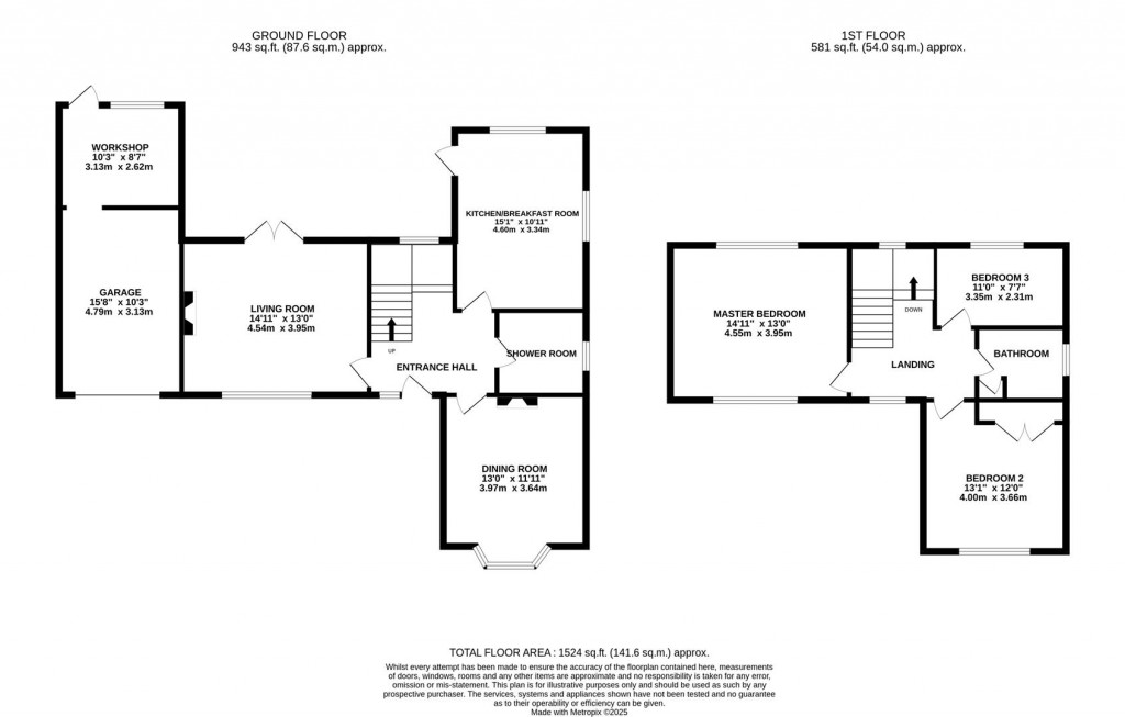 Floorplans For Maidenhall, Highnam, Gloucester