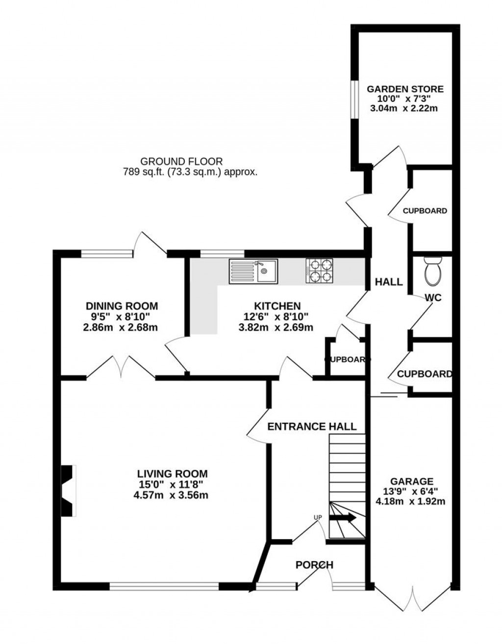 Floorplans For Elmgrove Road, Hucclecote, Gloucester
