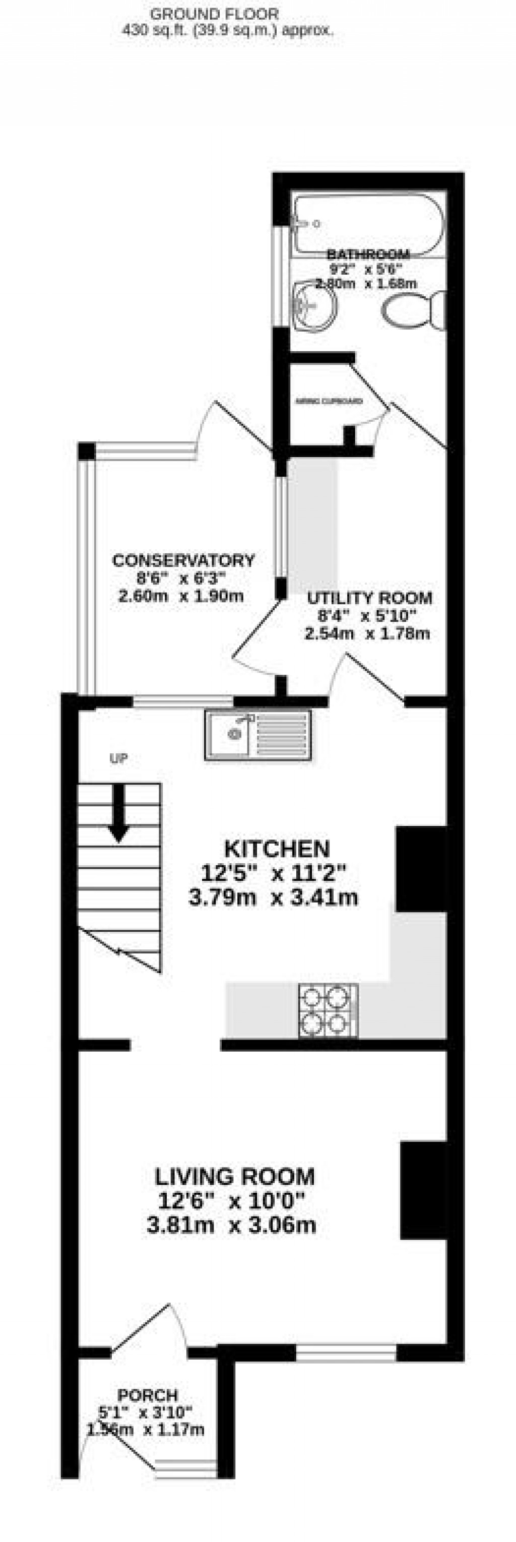 Floorplans For Avenue Terrace, Stonehouse