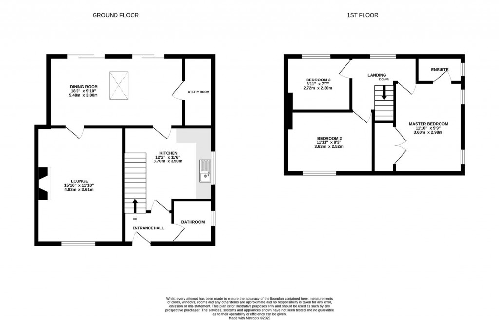 Floorplans For Homend Crescent, Ledbury