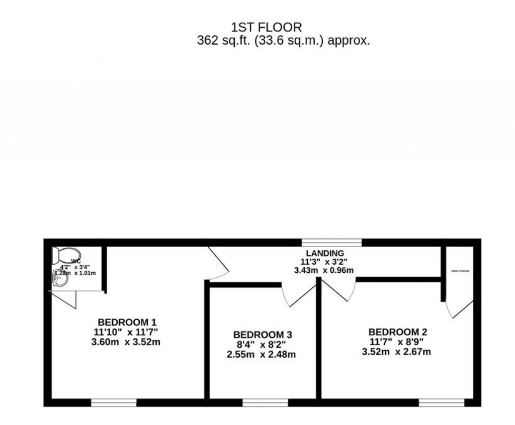 Floorplans For Bristol Road, Whitminster, Gloucester