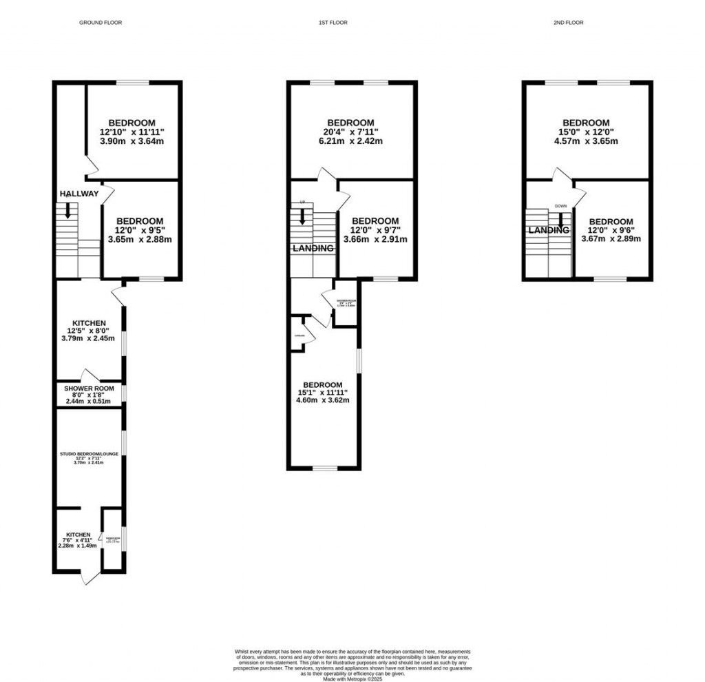 Floorplans For Cromwell Street, Gloucester
