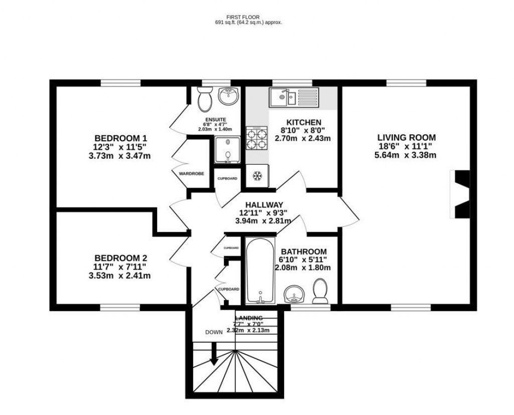 Floorplans For Court View, Stonehouse