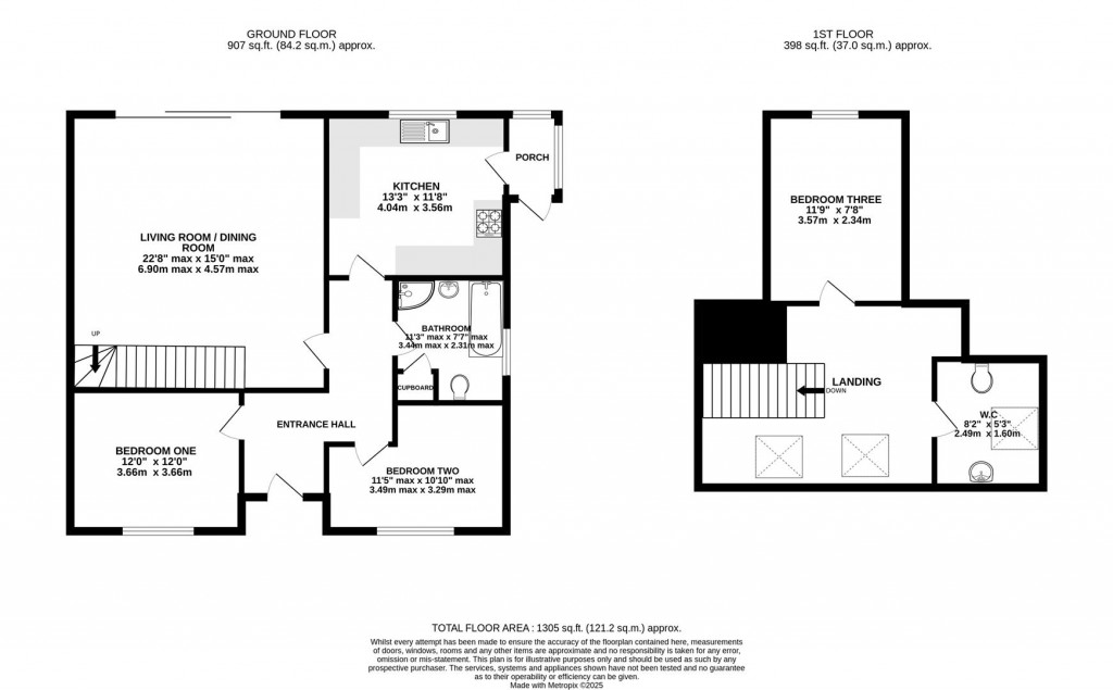 Floorplans For Tewkesbury Road, Norton, Gloucester