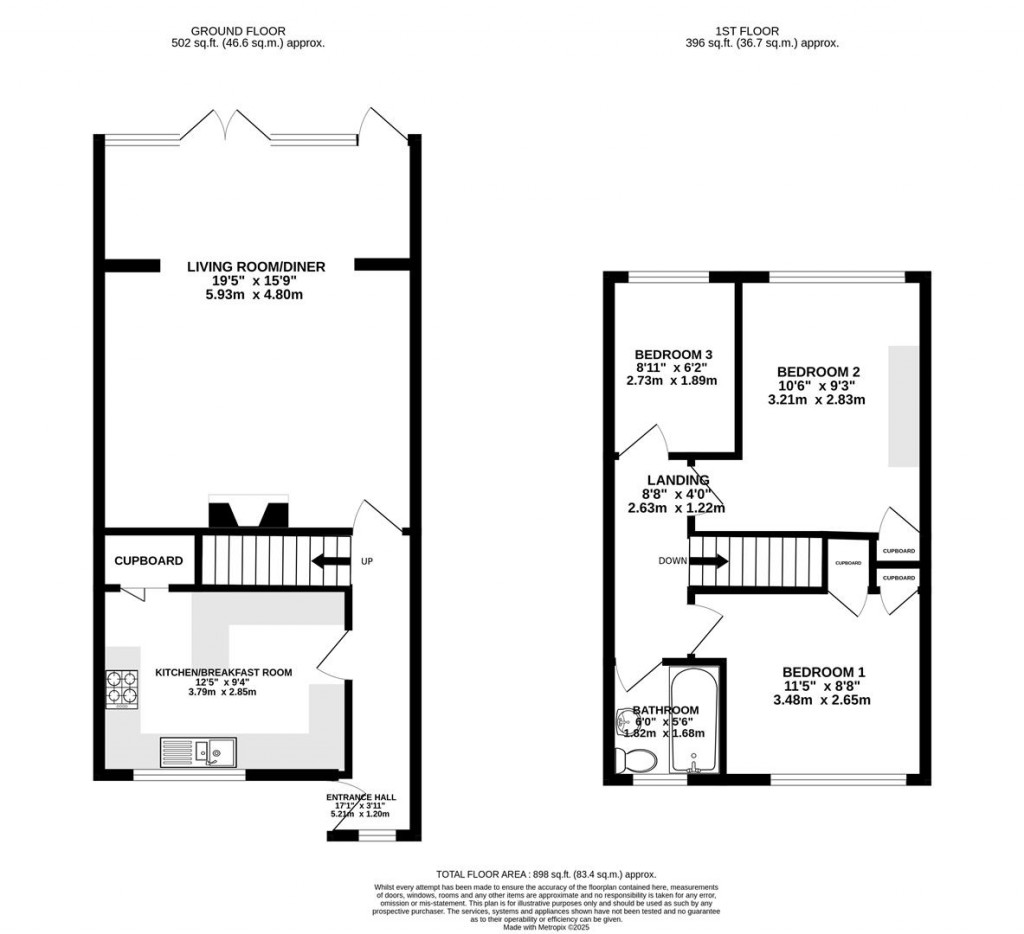 Floorplans For Knapp Lane, Cam, Dursley