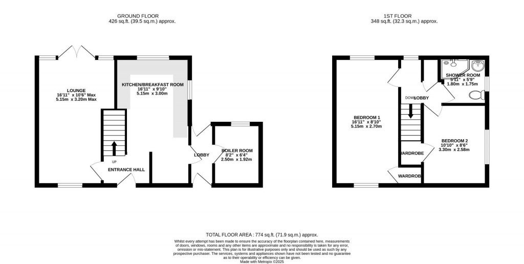 Floorplans For Forge Lane, Upleadon, Newent