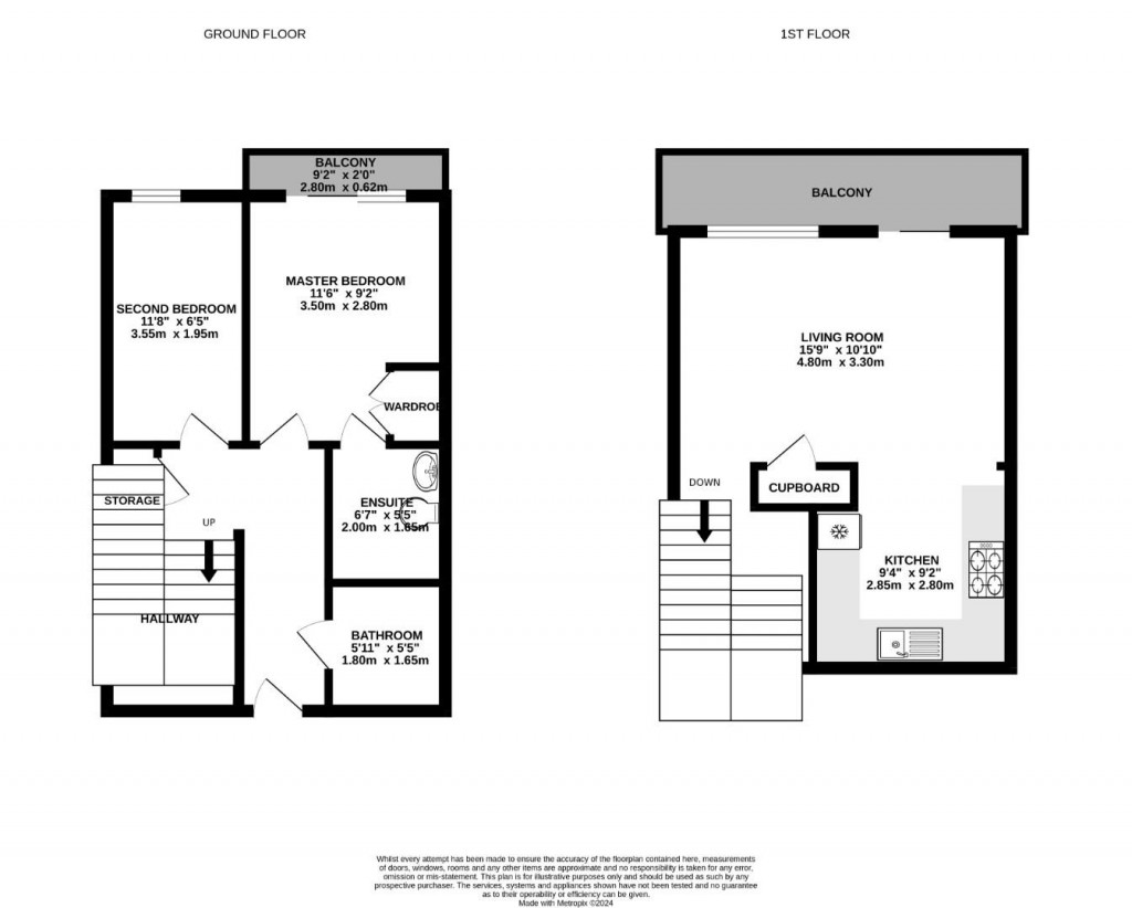 Floorplans For Severn Road, Gloucester