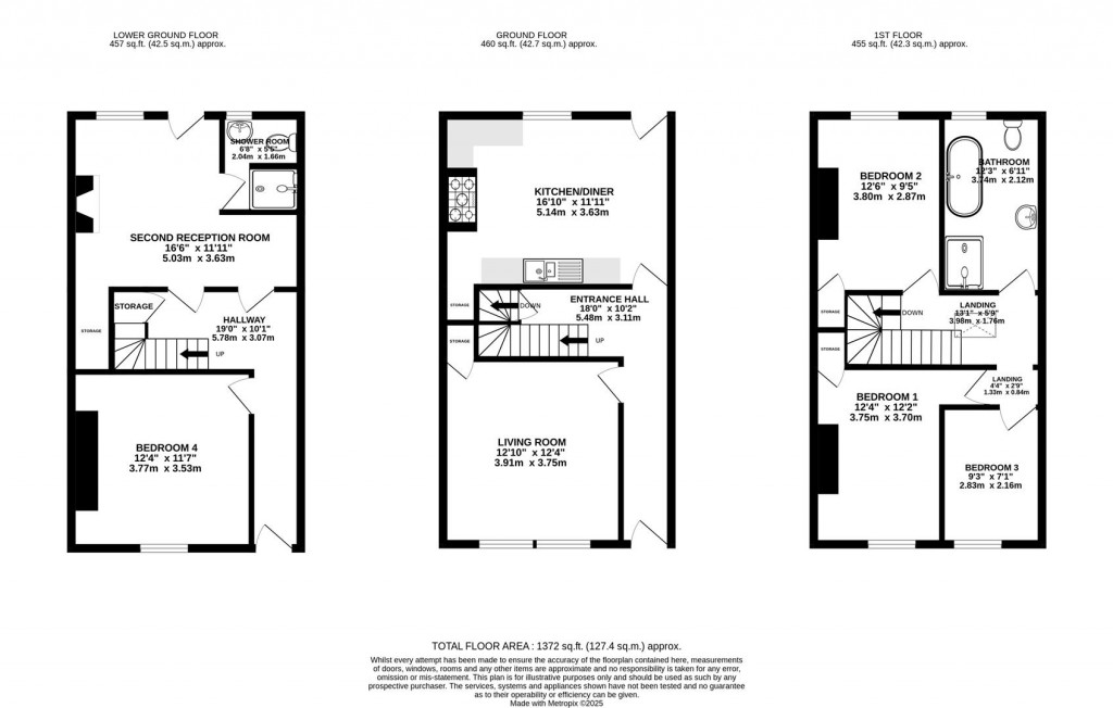 Floorplans For Regent Street, Stonehouse