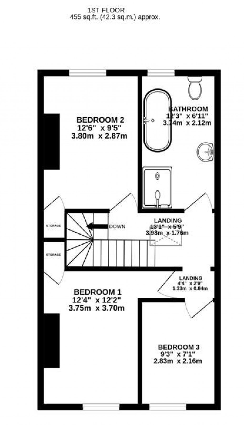 Floorplans For Regent Street, Stonehouse
