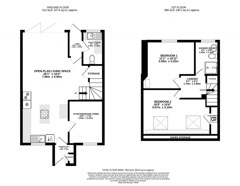 Floorplans For Cotswold Road, Stroud