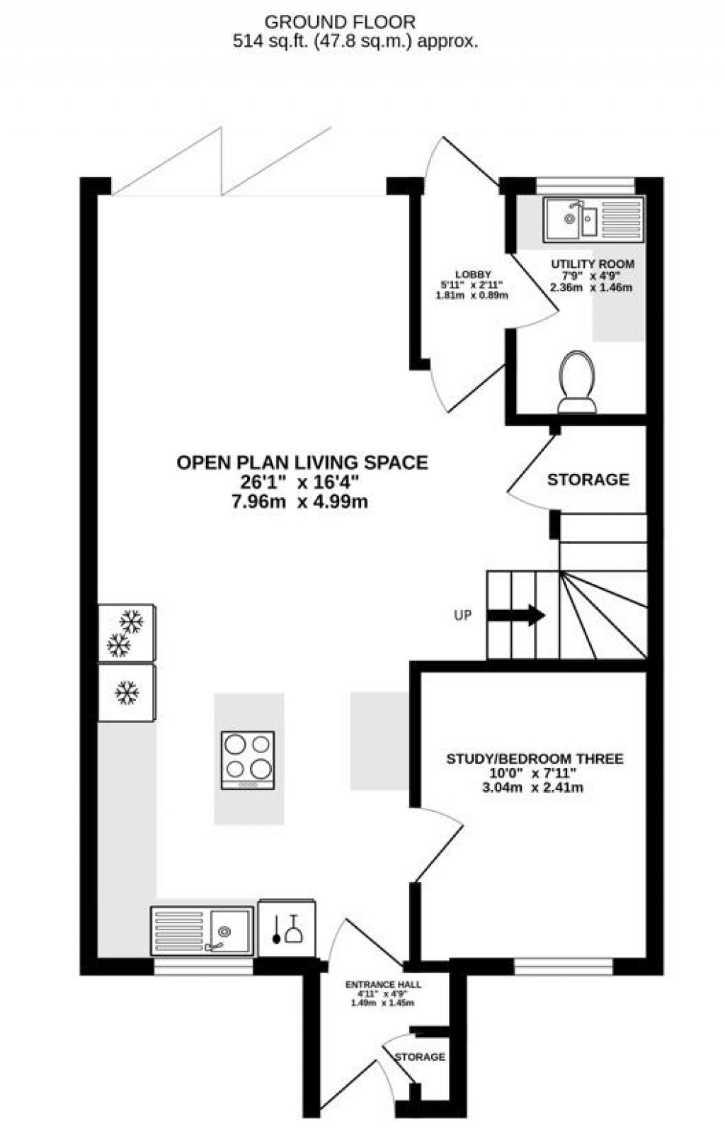 Floorplans For Cotswold Road, Stroud