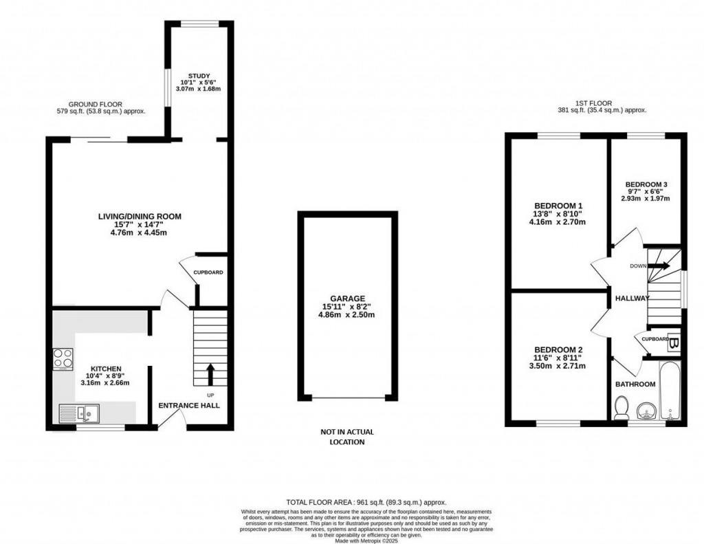 Floorplans For Gannet Close, Brockworth, Gloucester