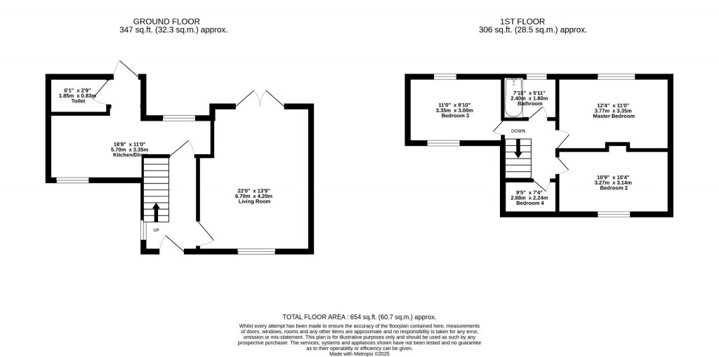 Floorplans For The Tythings, Newent