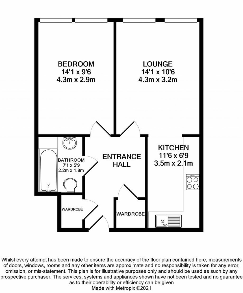 Floorplans For Barge Arm, The Docks, Gloucester