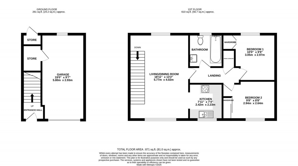 Floorplans For Stoney Bridge, Abbeymead, Gloucester