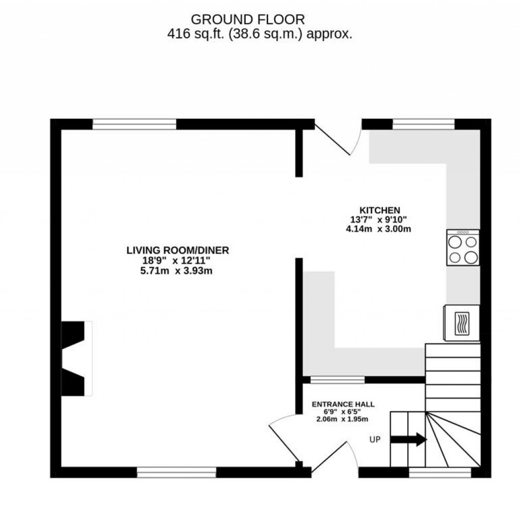 Floorplans For Park Road, Stonehouse