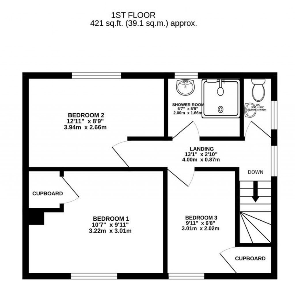 Floorplans For Park Road, Stonehouse
