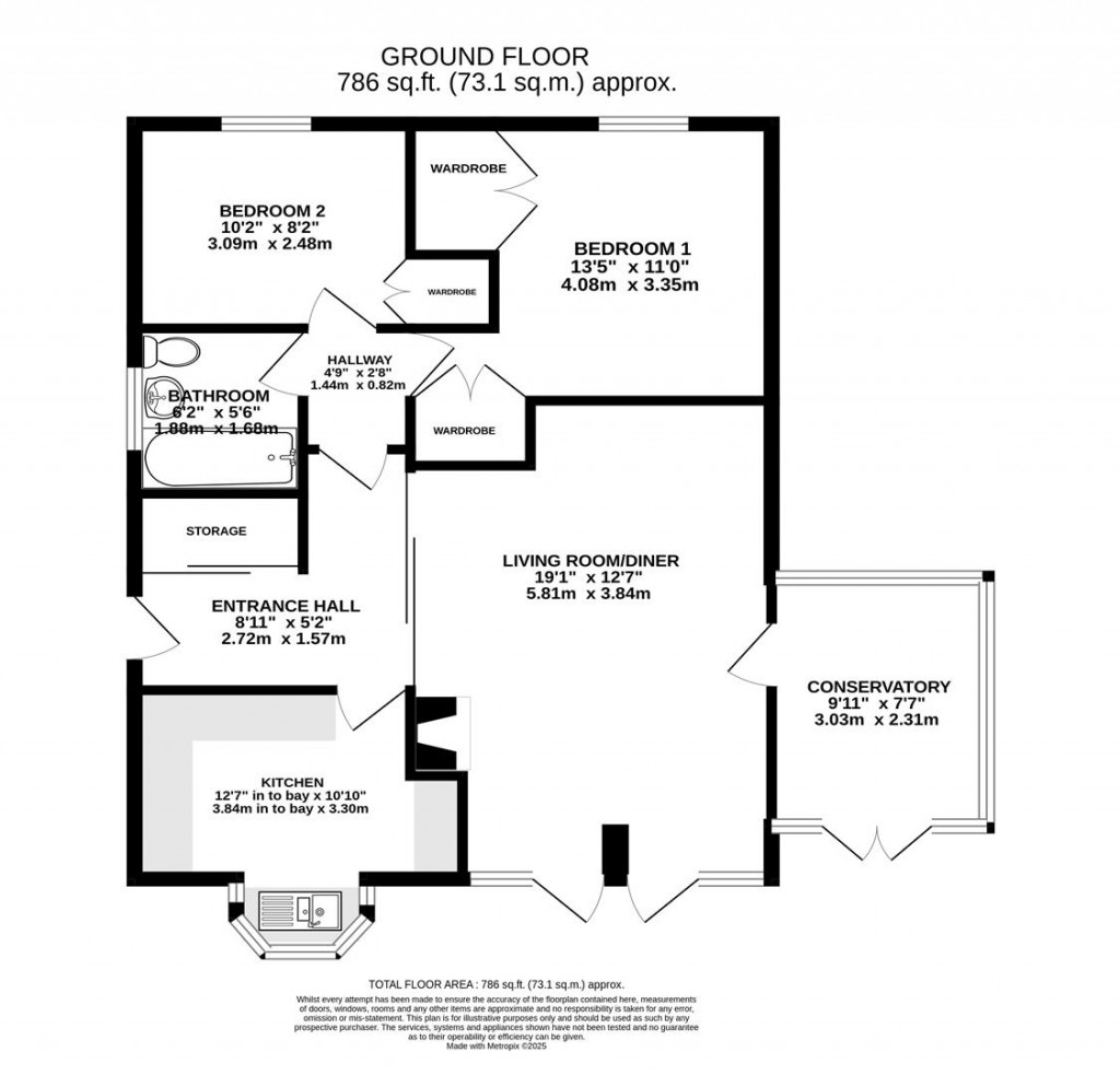 Floorplans For Glynfield Rise, Ebley, Stroud