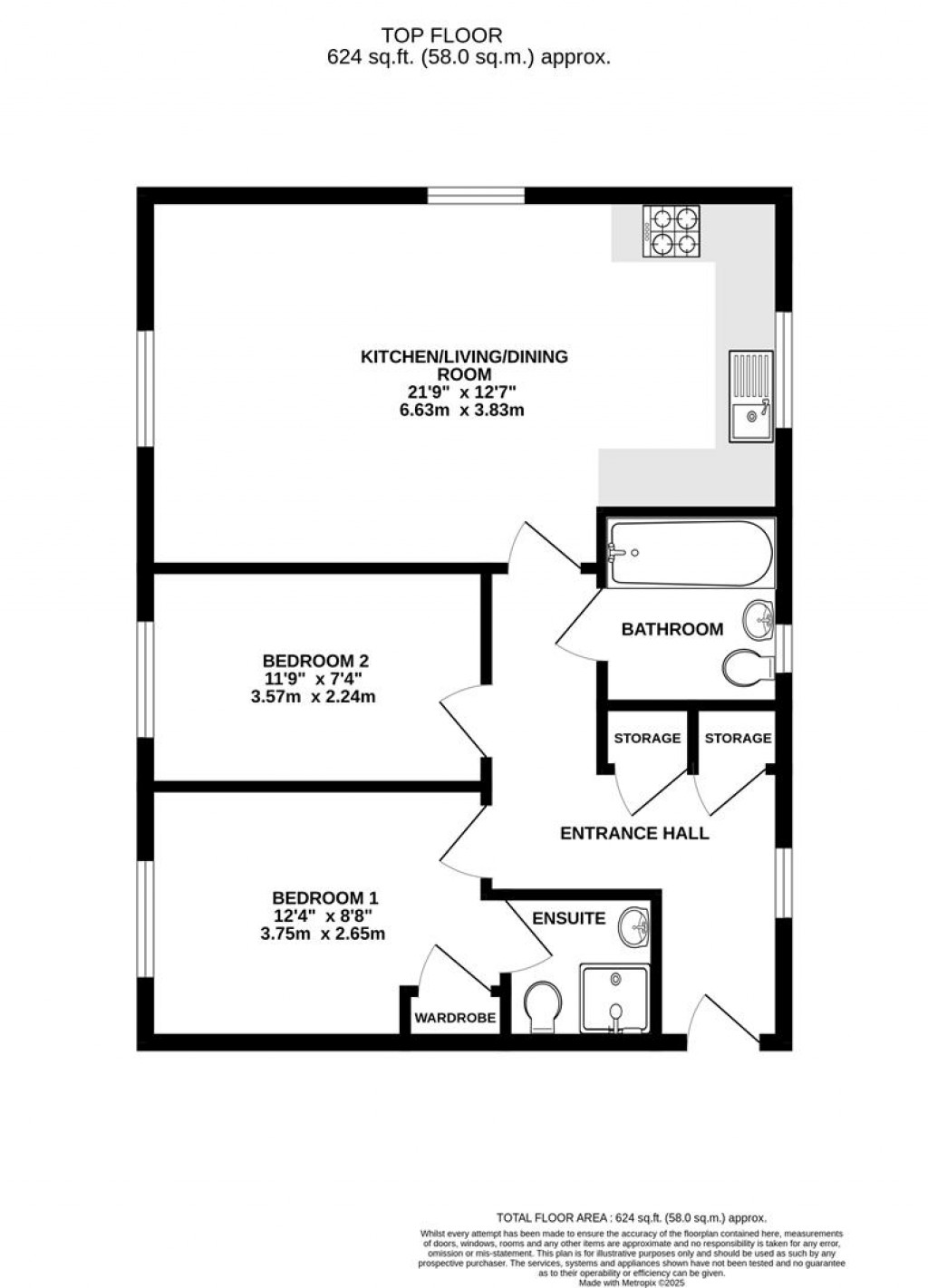 Floorplans For Chestnut Road, Brockworth, Gloucester