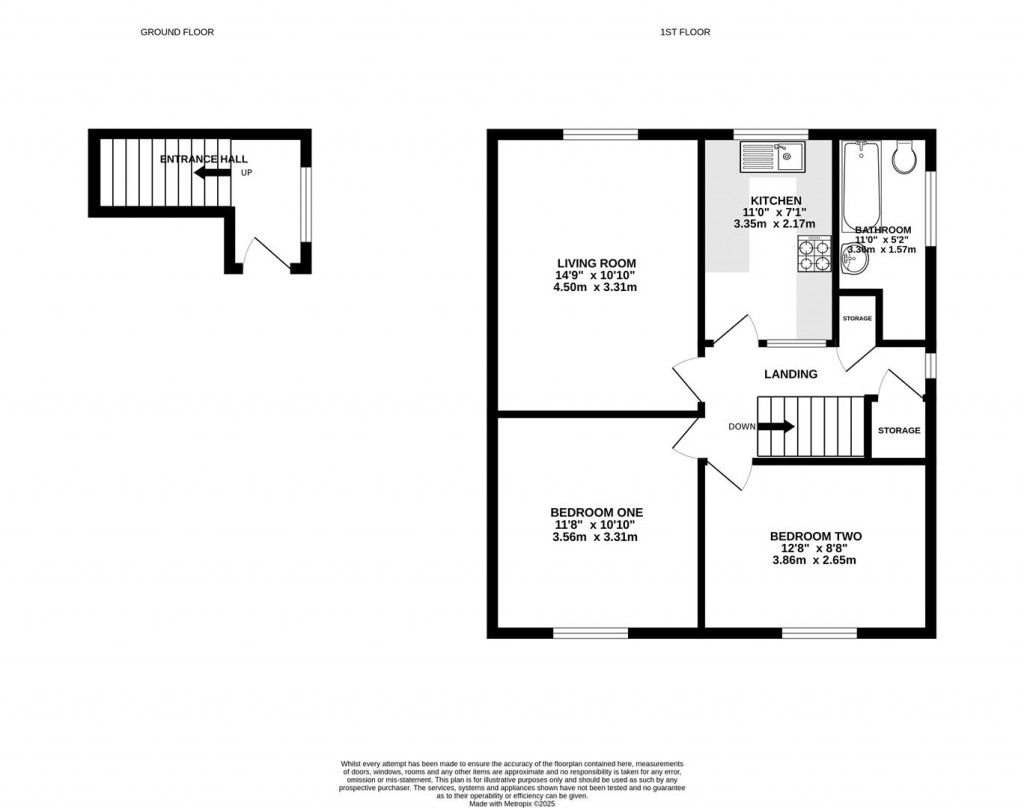 Floorplans For Hendingham Close, Tuffley, Gloucester