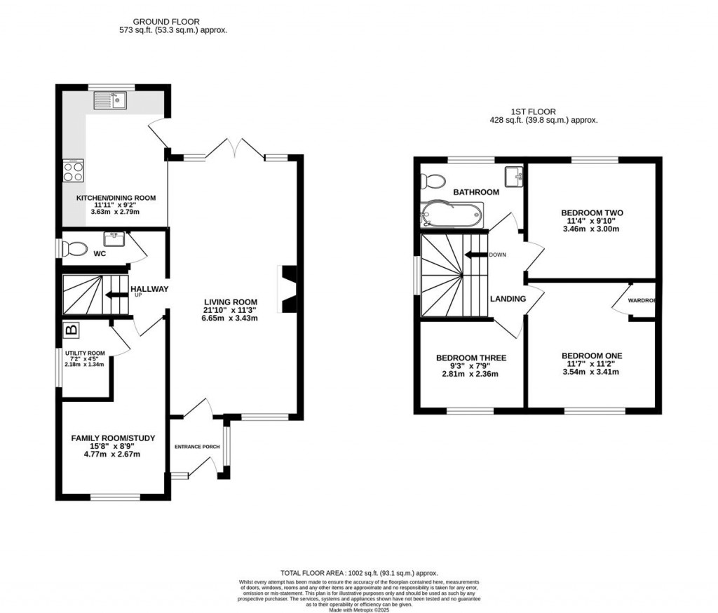 Floorplans For Jenner Close, Hucclecote