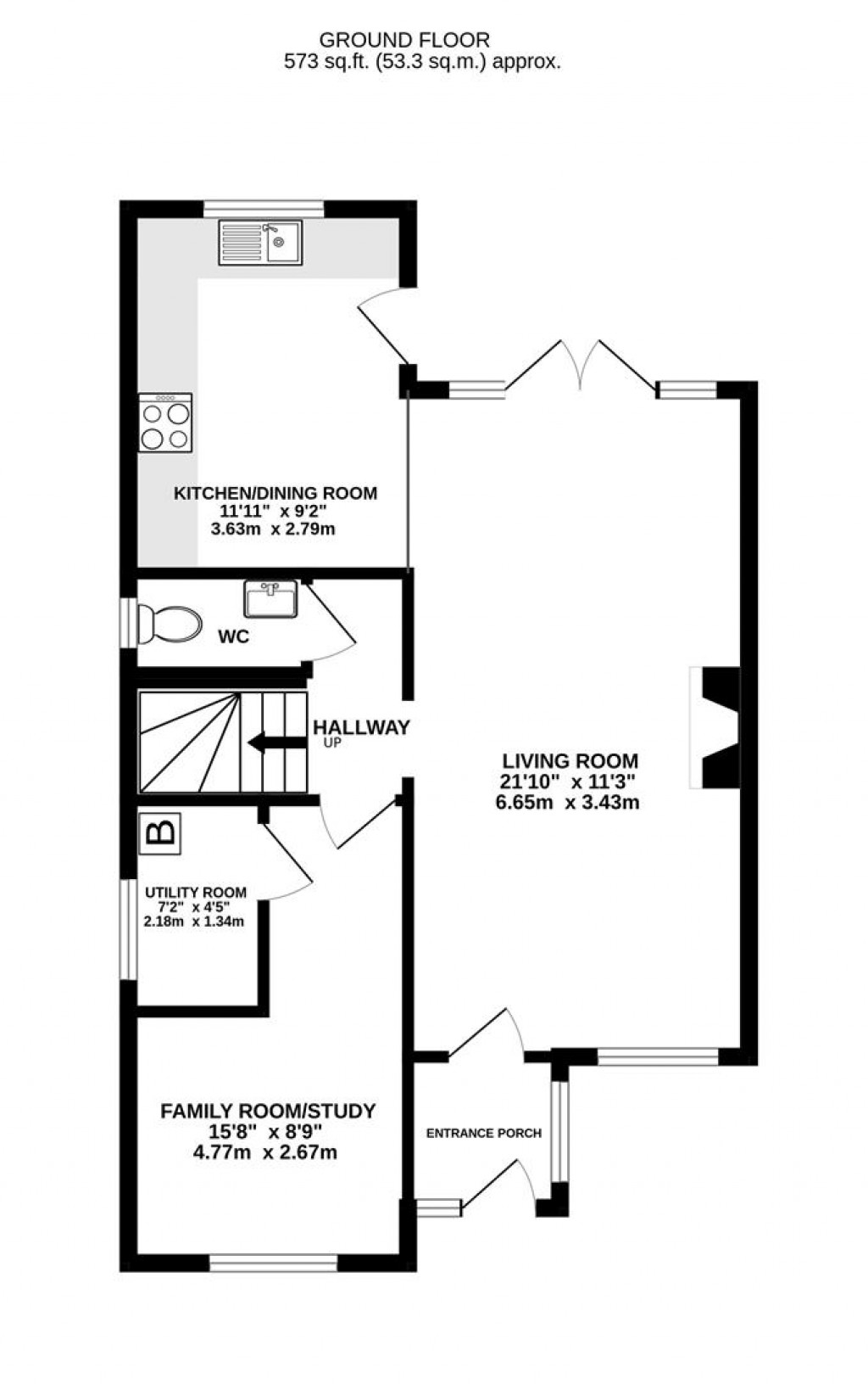 Floorplans For Jenner Close, Hucclecote