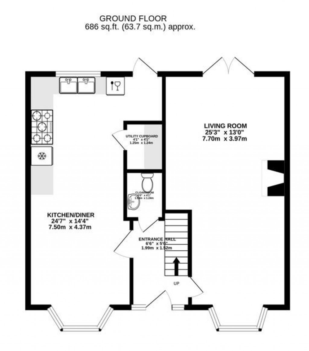 Floorplans For Regency Close, Stonehouse