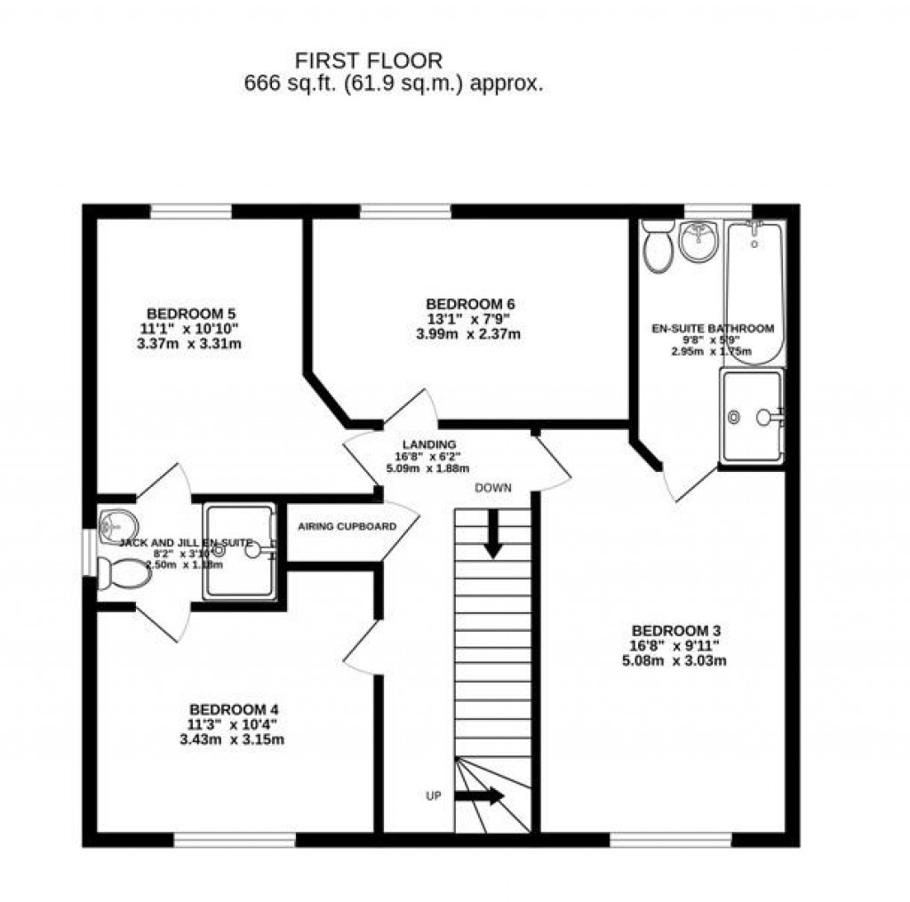Floorplans For Regency Close, Stonehouse