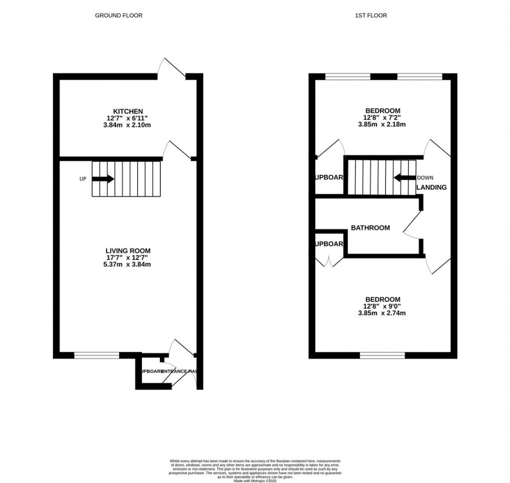Floorplans For Russett Way, Newent