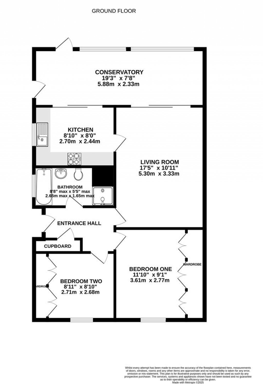 Floorplans For Charlecote Avenue, Tuffley, Gloucester