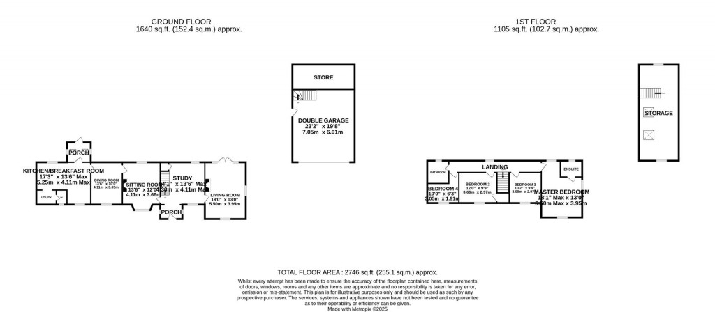 Floorplans For Maisemore, Gloucester