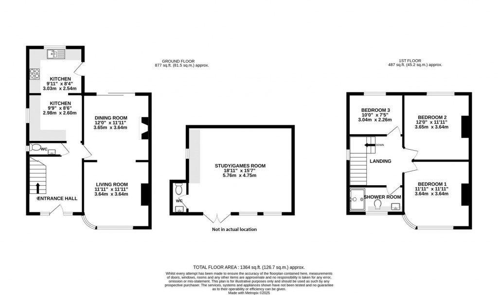 Floorplans For Kingscroft Road, Hucclecote