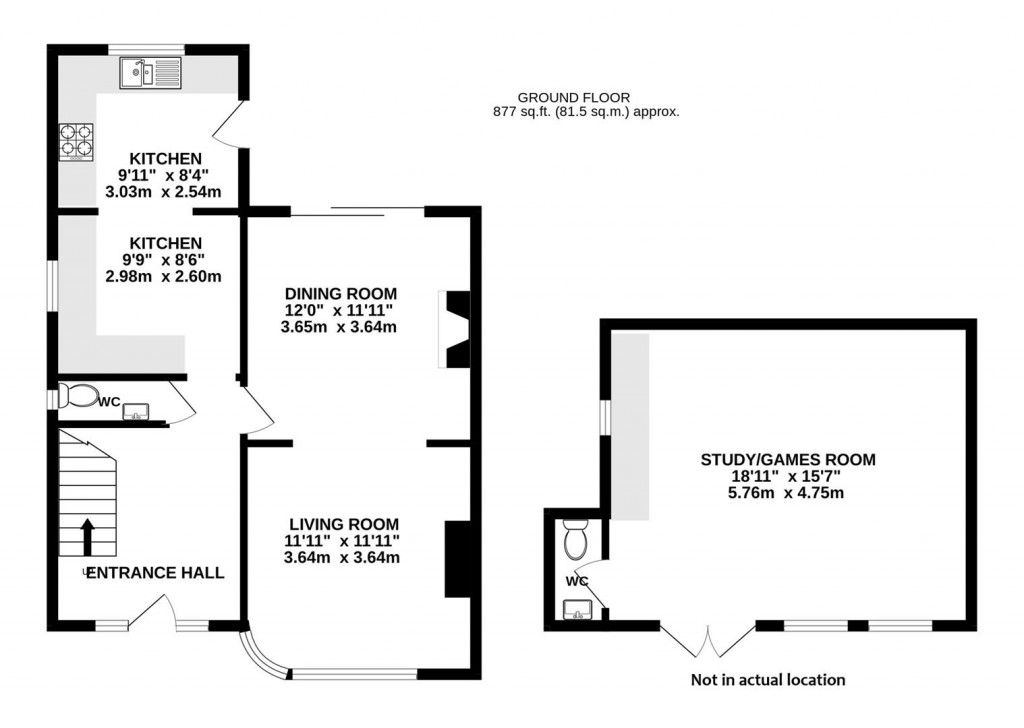 Floorplans For Kingscroft Road, Hucclecote