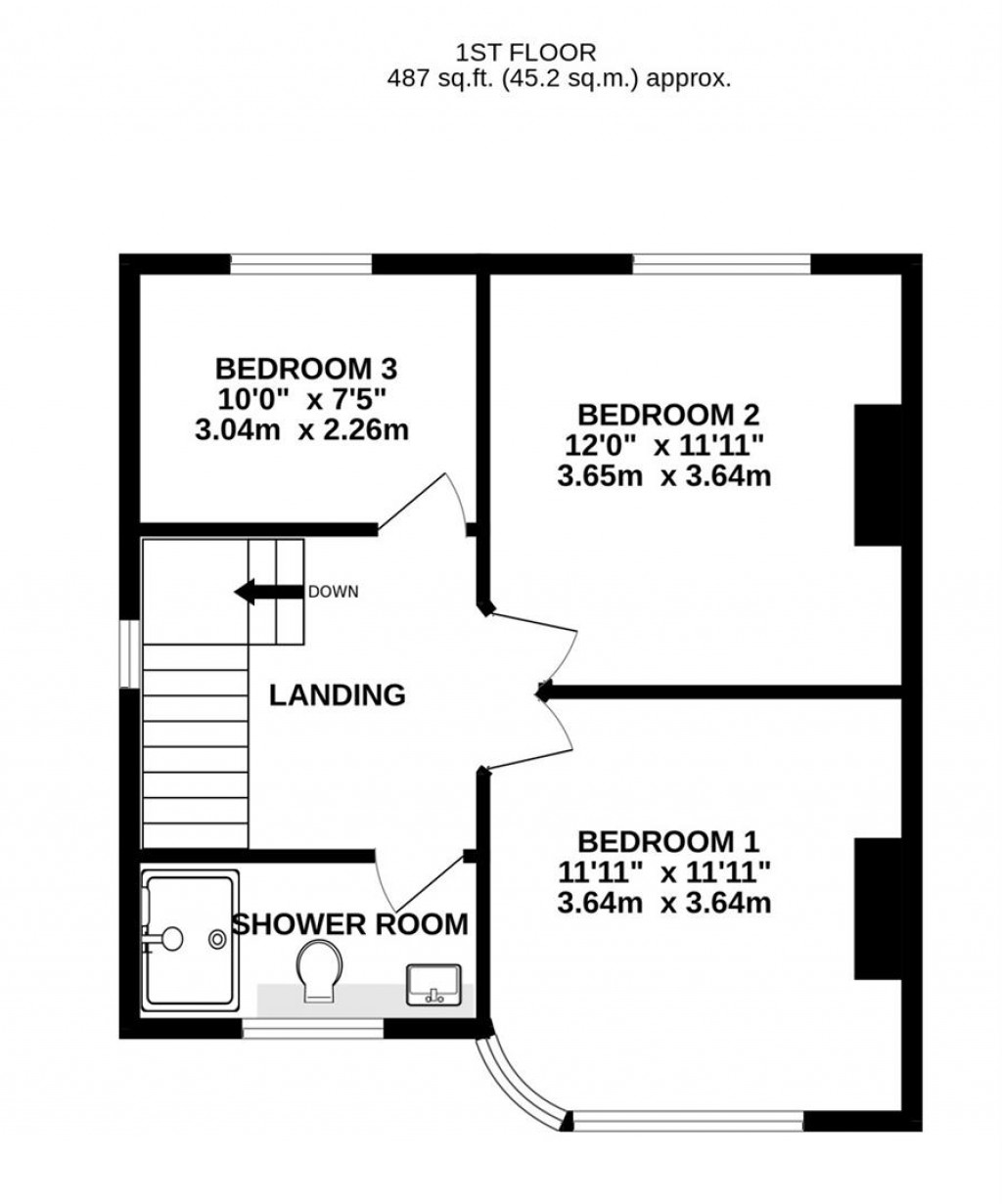 Floorplans For Kingscroft Road, Hucclecote
