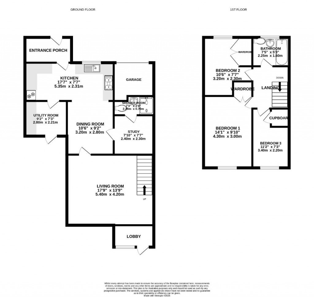 Floorplans For Foley Road, Bury Bar, Newent