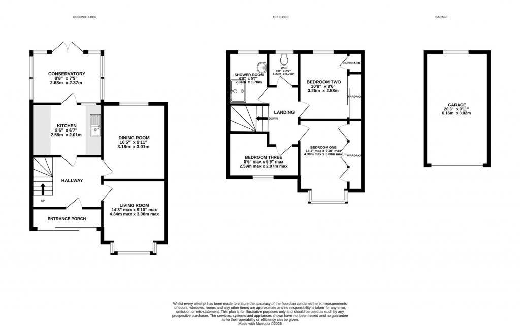 Floorplans For Brooklands Park, Longlevens, Gloucester