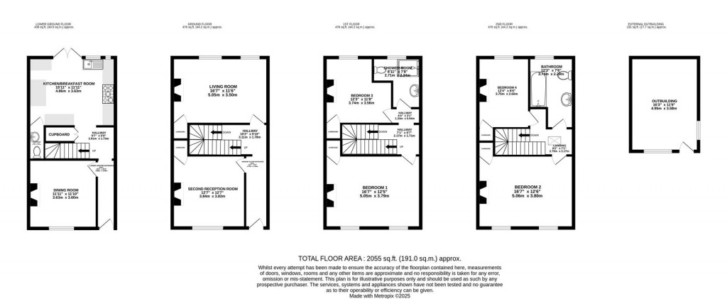 Floorplans For Regent Street, Stonehouse