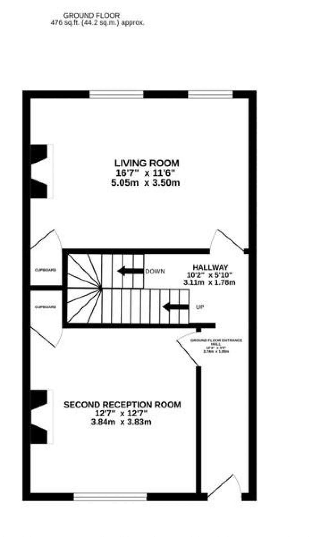 Floorplans For Regent Street, Stonehouse
