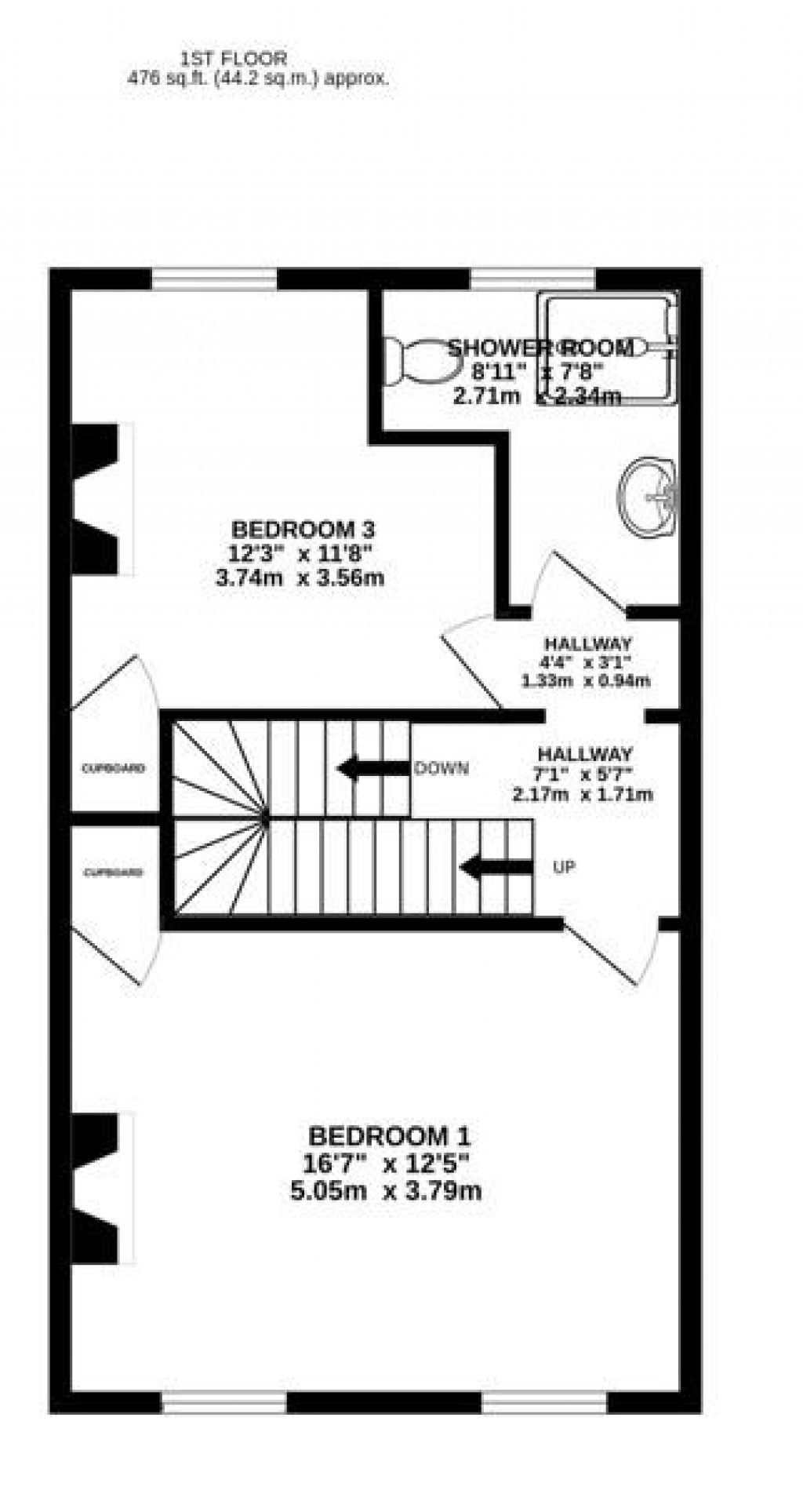 Floorplans For Regent Street, Stonehouse